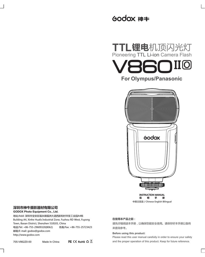 Godox V860IIO User manual