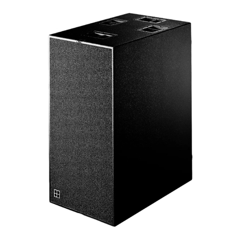 d & b audiotechnik B2-SUB User manual