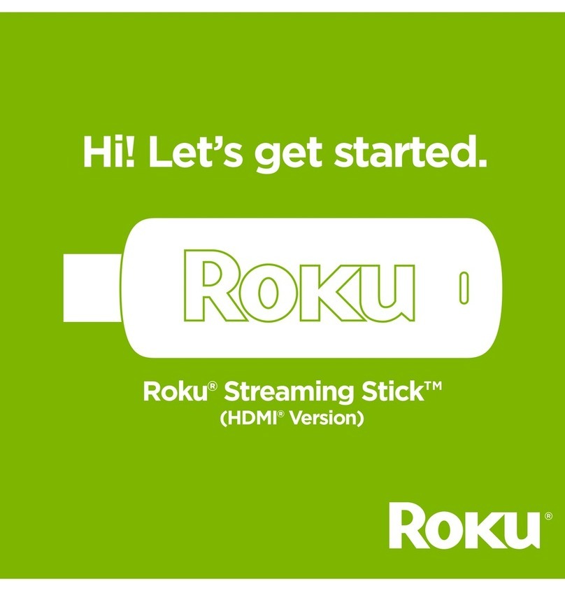 Roku Streaming Stick Let's get started
