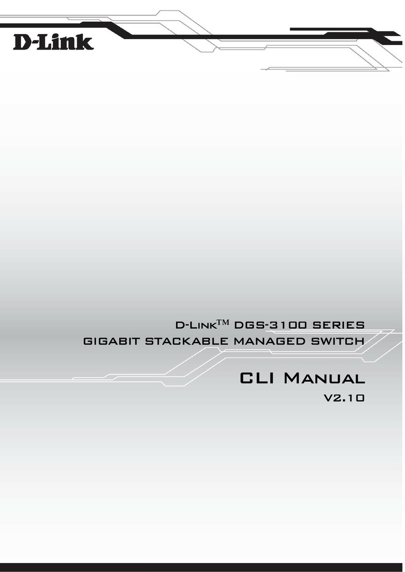 D-Link DGS-3100 SERIES User manual D-Link DGS-3100 SERIES User manual