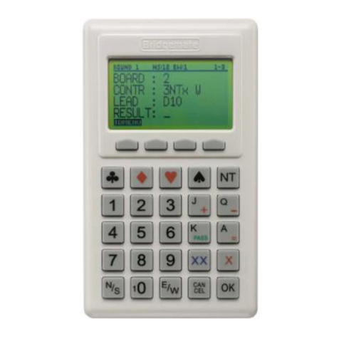 Bridge Systems BV Bridgemate II manual Bridge Systems BV Bridgemate II manual