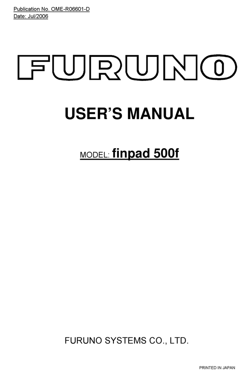 Furuno finpad 500f user manual