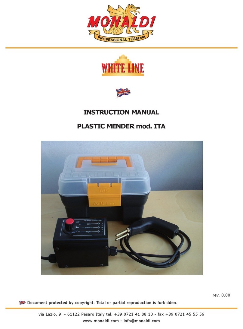 Monaldi White Line ITA instruction manual
