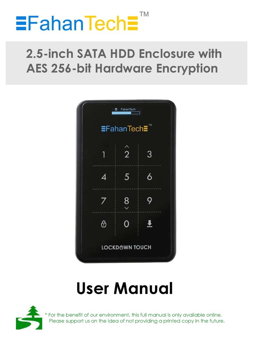 FahanTech Lockdown Touch user manual