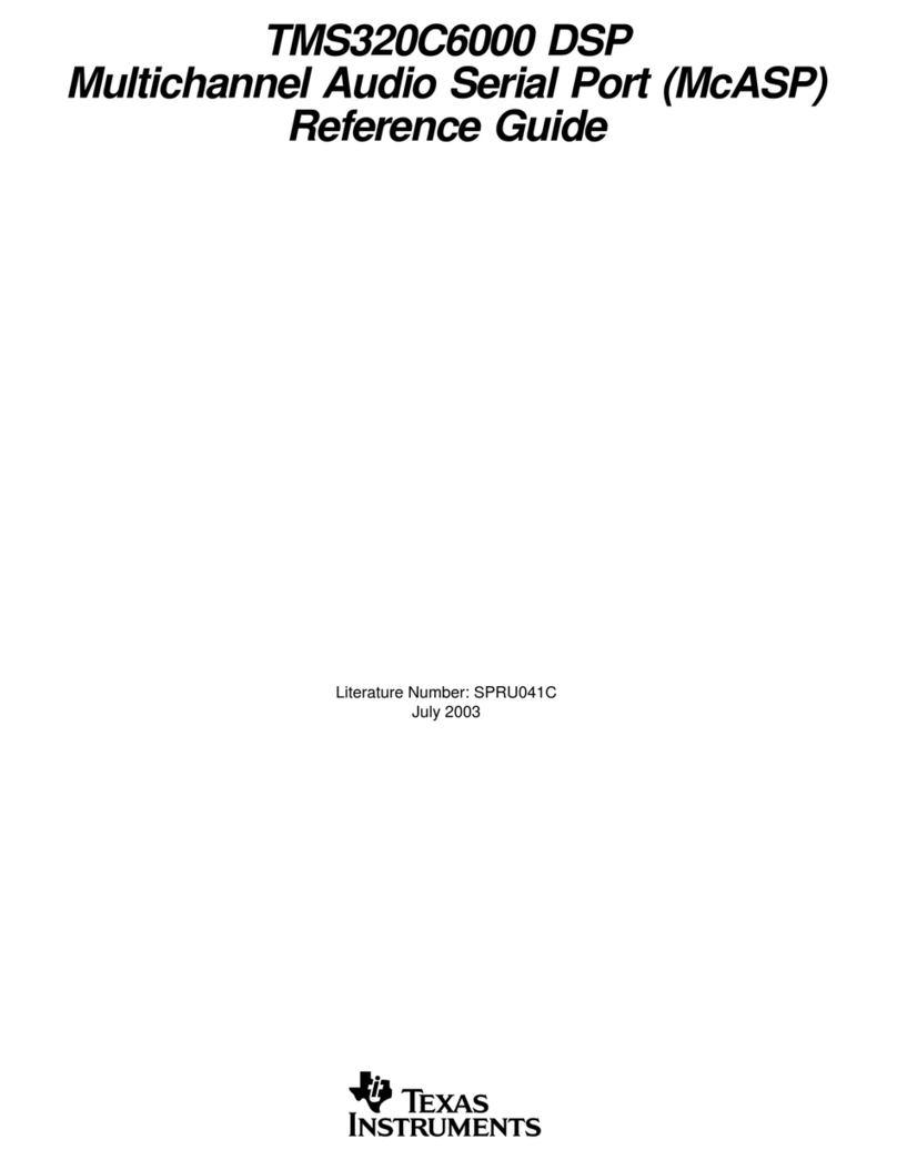 Texas Instruments TMS320C6000 DSP reference guide