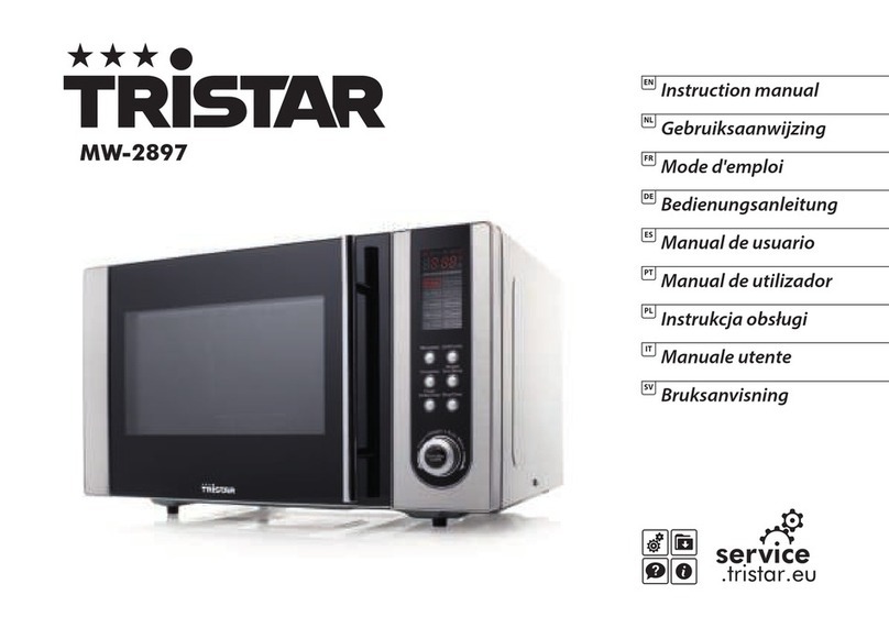 TriStar MW-2897 User manual