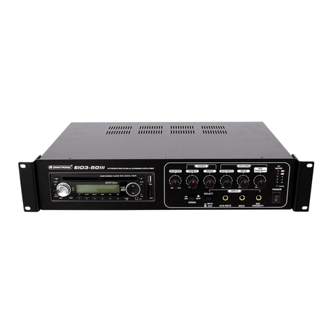 Omnitronic EIO3-50III User manual