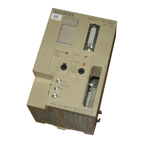 Siemens SIMATIC S5-100U User guide Siemens SIMATIC S5-100U User guide