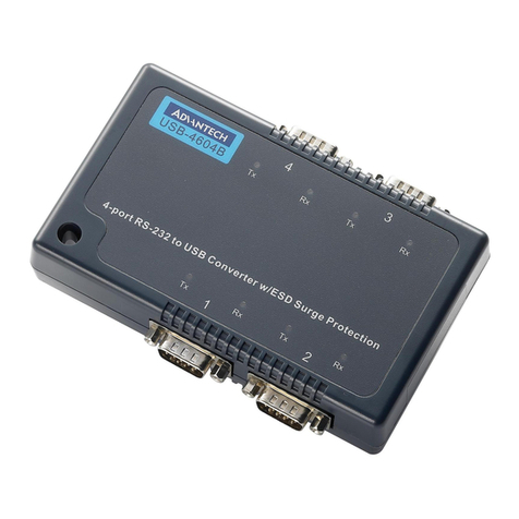 Advantech USB-4604B user manual