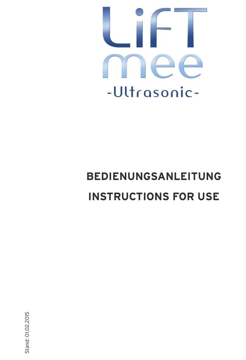 Liftmee Ultrasonic Instructions for use