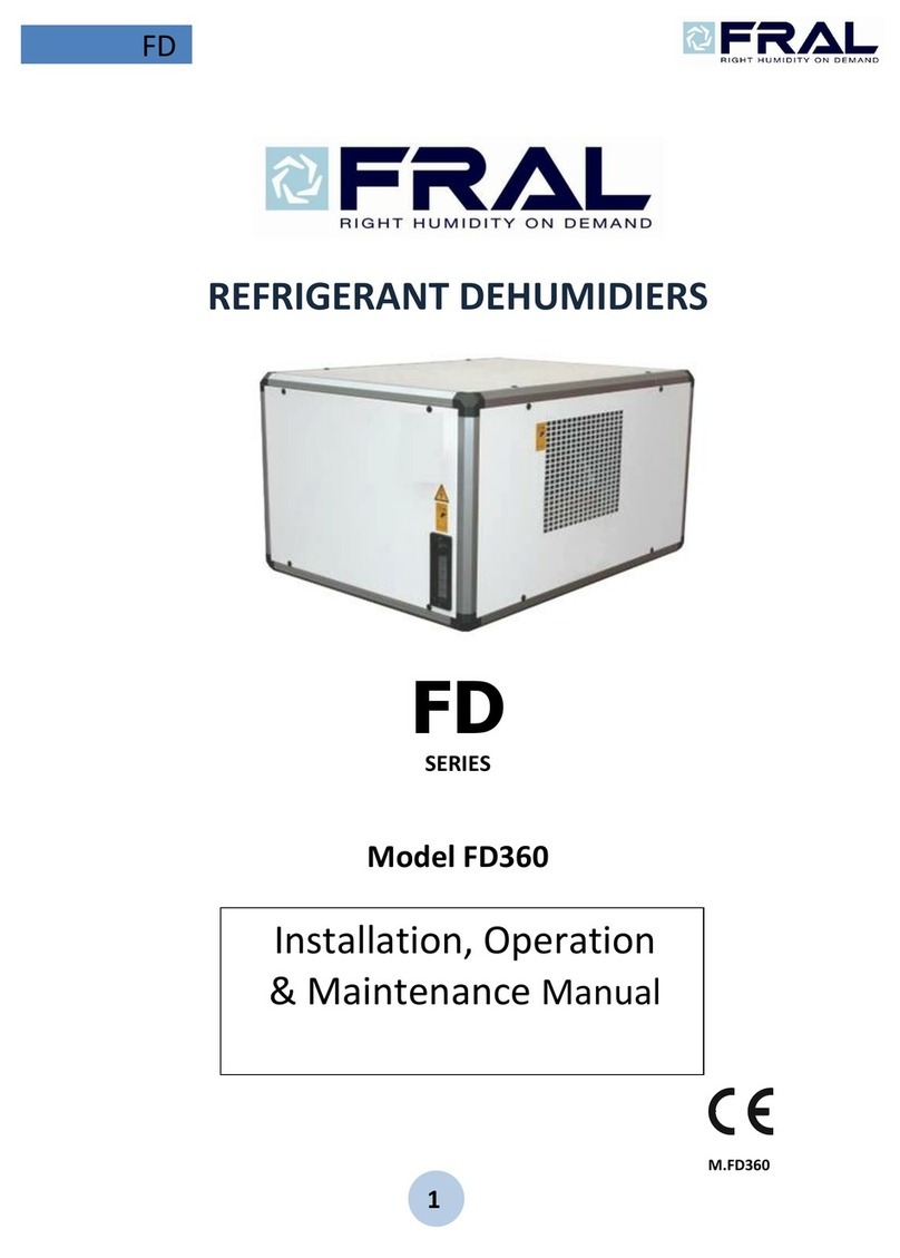 Fral FD360 Instruction manual Fral FD360 Instruction manual