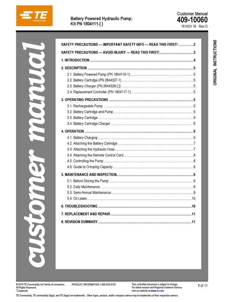 TE 1804116-1 Customer's manual