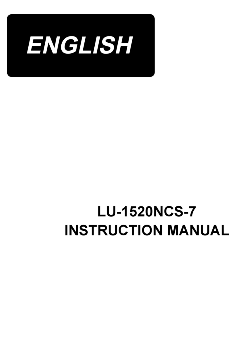 JUKI LU-1520NCS-7 User manual