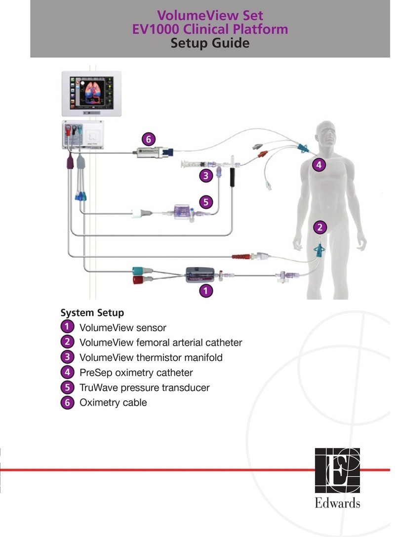 Edwards EV1000 Clinical Platform Setup guide