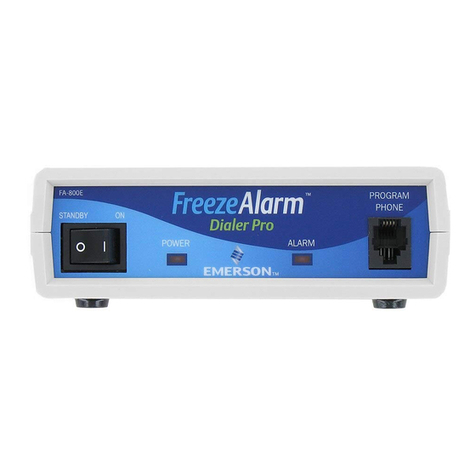 Emerson FreezeAlarm FA-I-CCA user manual
