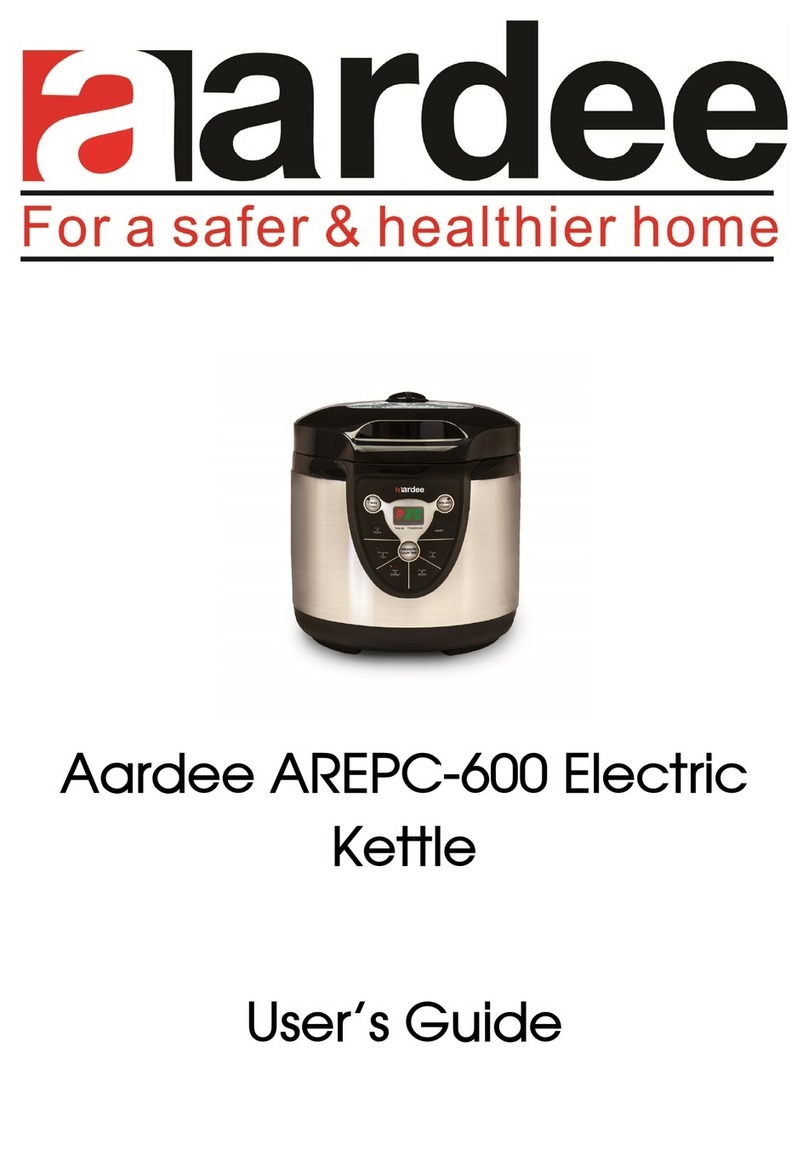 Aardee AREPC-600 user guide