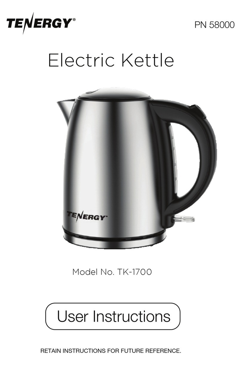 Tenergy TK-1700 User instructions