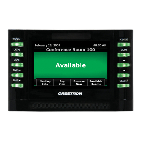 Crestron Isys TPMC-4SM Original operating instructions