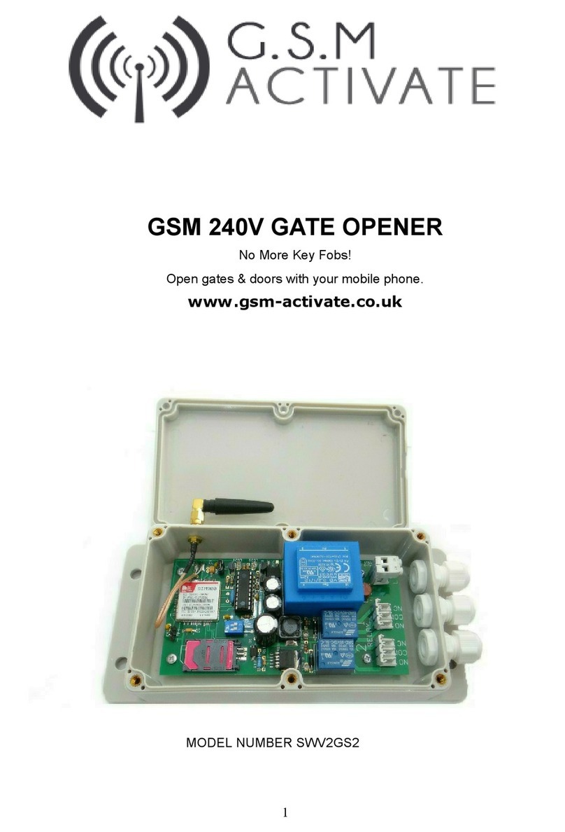 GSM Activate SWV2GS2 manual GSM Activate SWV2GS2 manual