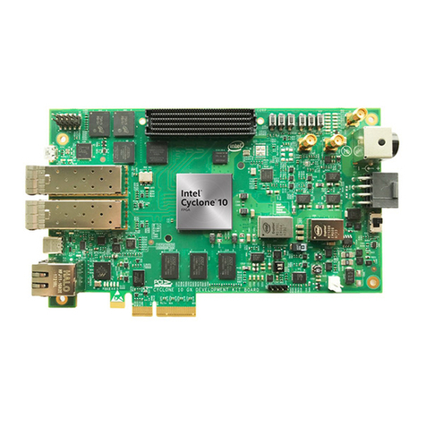 Intel Cyclone 10 GX FPGA user guide