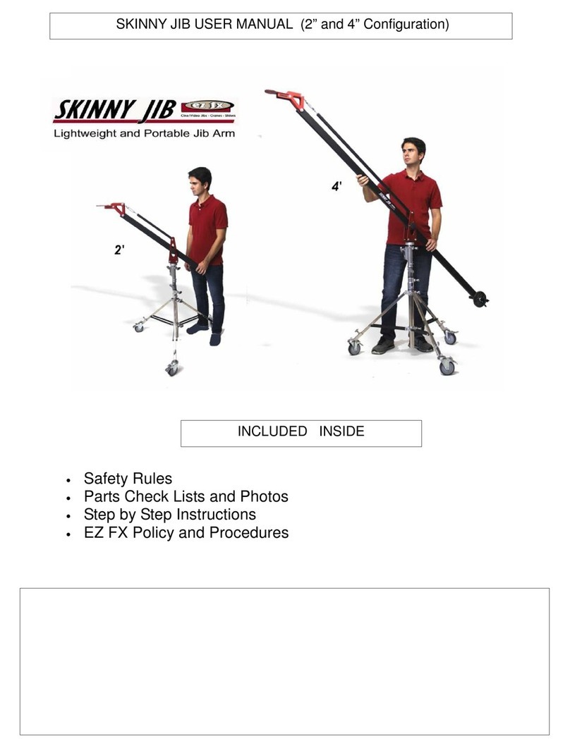 EZ FX Skinny Jib User manual