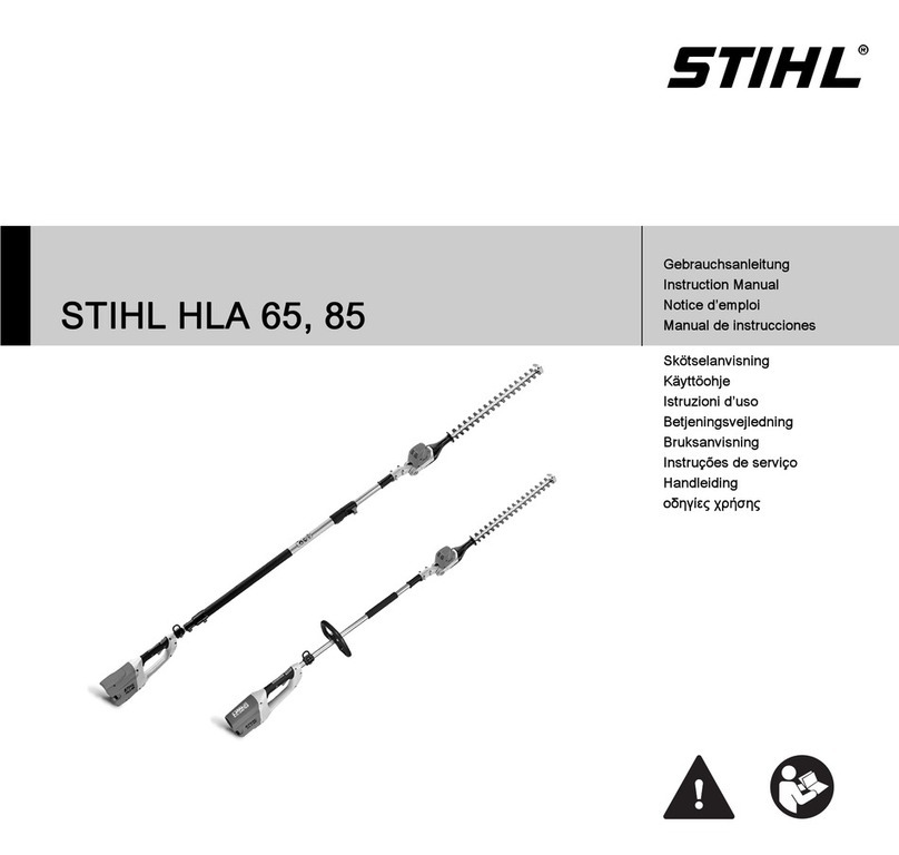 Stihl HLA 65 User manual