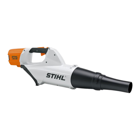 Stihl BGA 85 User manual