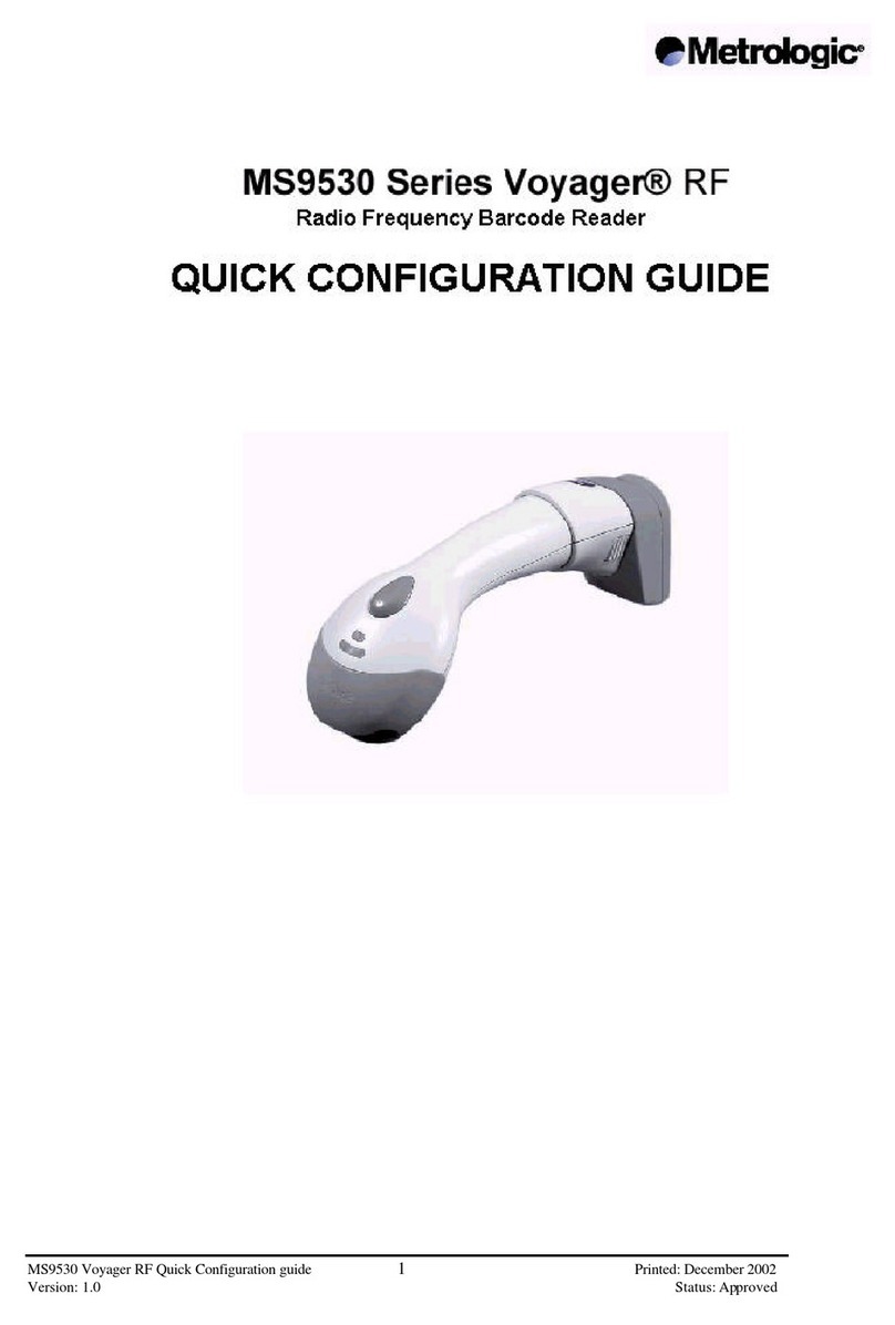 Metrologic MS9530 Series User manual Metrologic MS9530 Series User manual