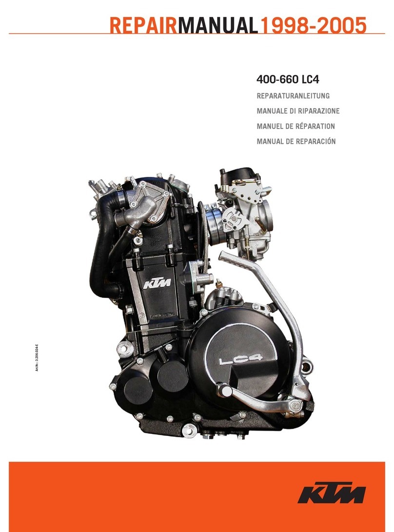 KTM 400-660 LC4 1998-2005 Operating instructions