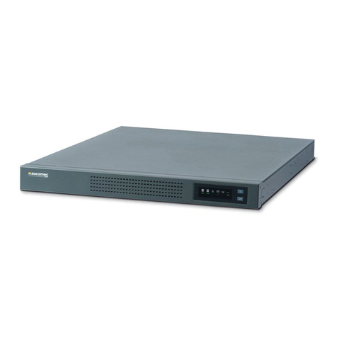 socomec NETYS PR 1000 Rack 1U Installation and operating manual socomec NETYS PR 1000 Rack 1U Installation and operating manual