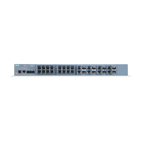 Siemens SCALANCE XR524-8C User manual