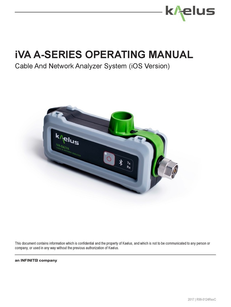 Kaelus iVA0727A operating manual