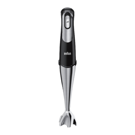 Braun MQ 705 user manual