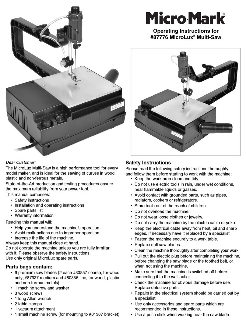 Micromark MicroLux 87776 operating instructions