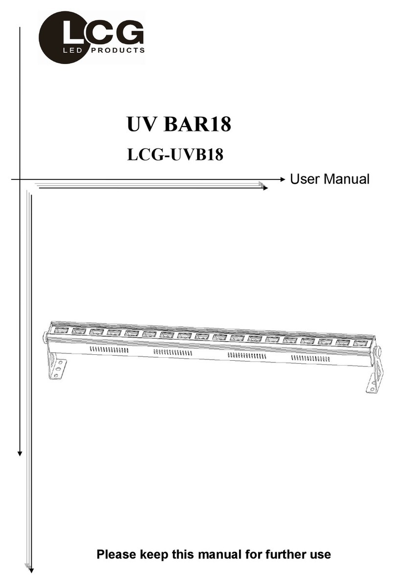 LCG LCG-UV18 User manual LCG LCG-UV18 User manual