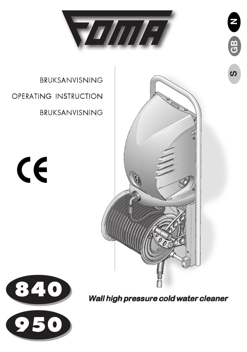 Foma 840 Operating	 instruction