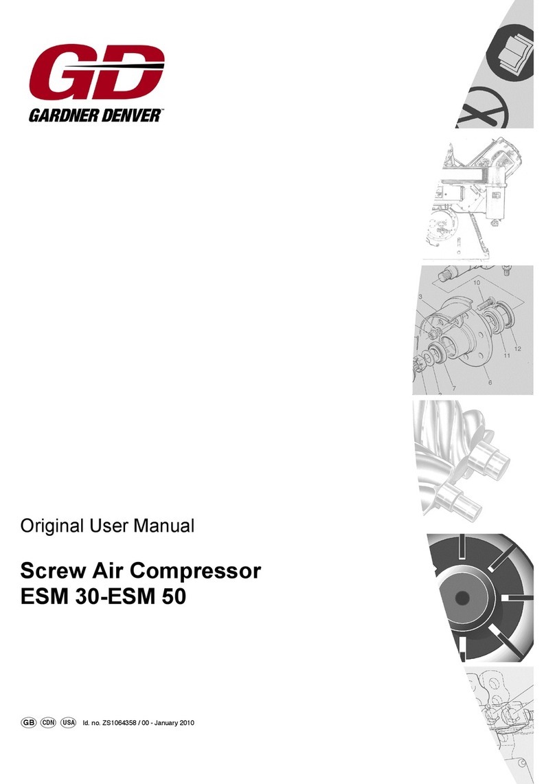 Gardner Denver ESM 30 Original user manual Gardner Denver ESM 30 Original user manual