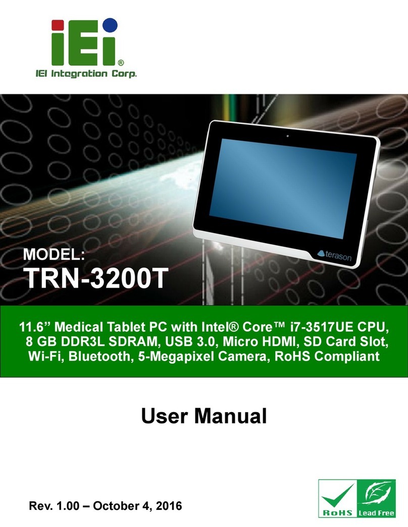 IEI Technology TRN-3200T User manual