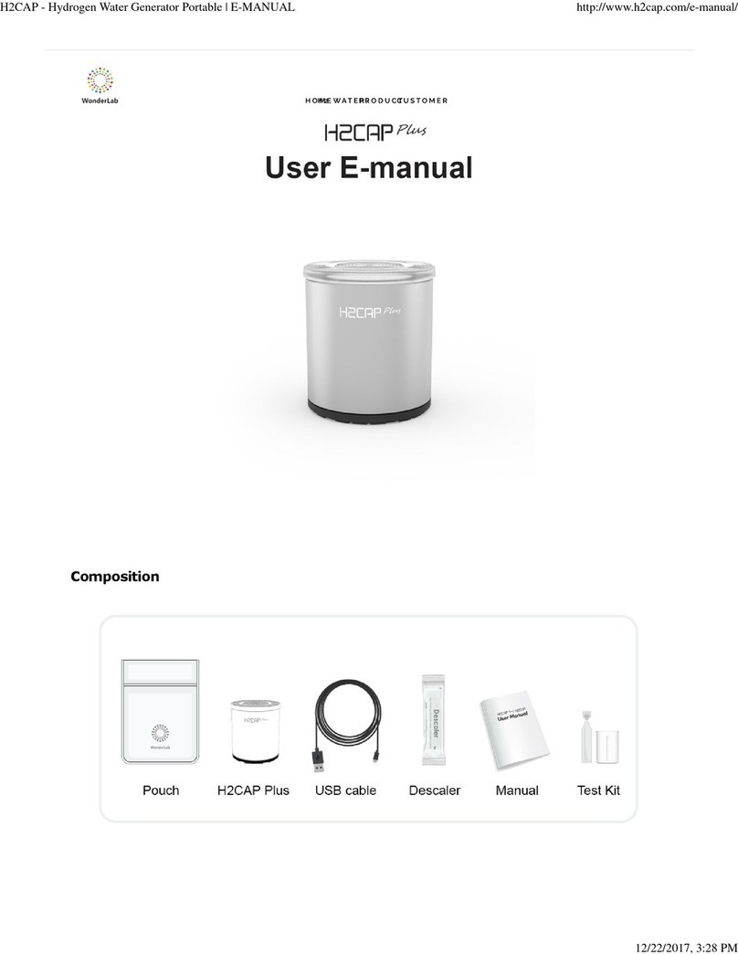 WonderLab H2CAP Plus Users e-manual