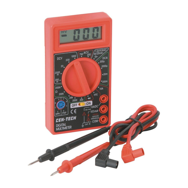 Centech 69096 Operating	 instruction