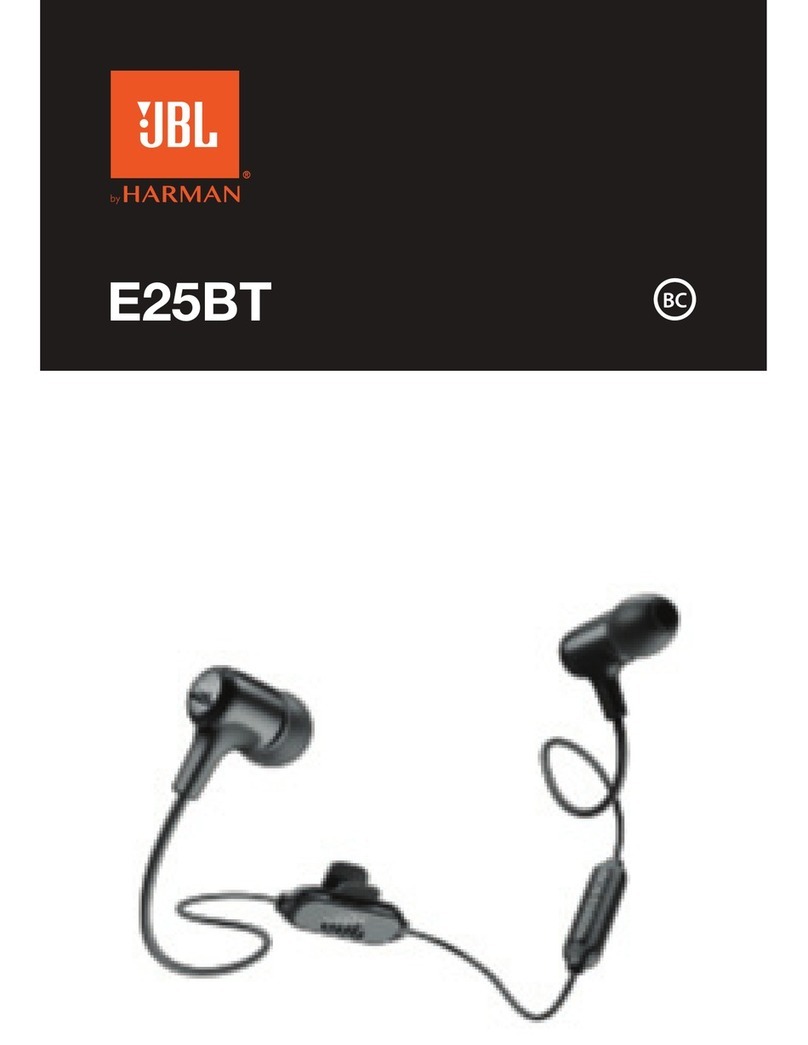 JBL E25BT quick start guide