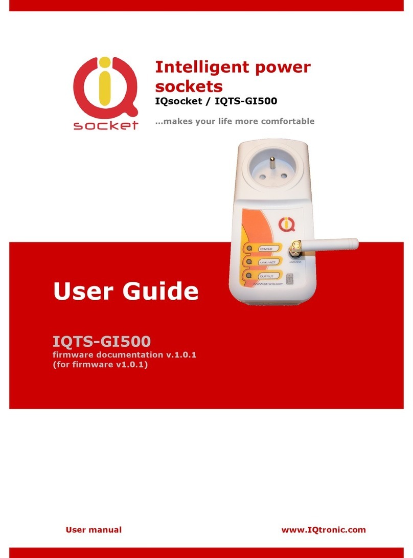IQsocket IQTS-GI500 user guide