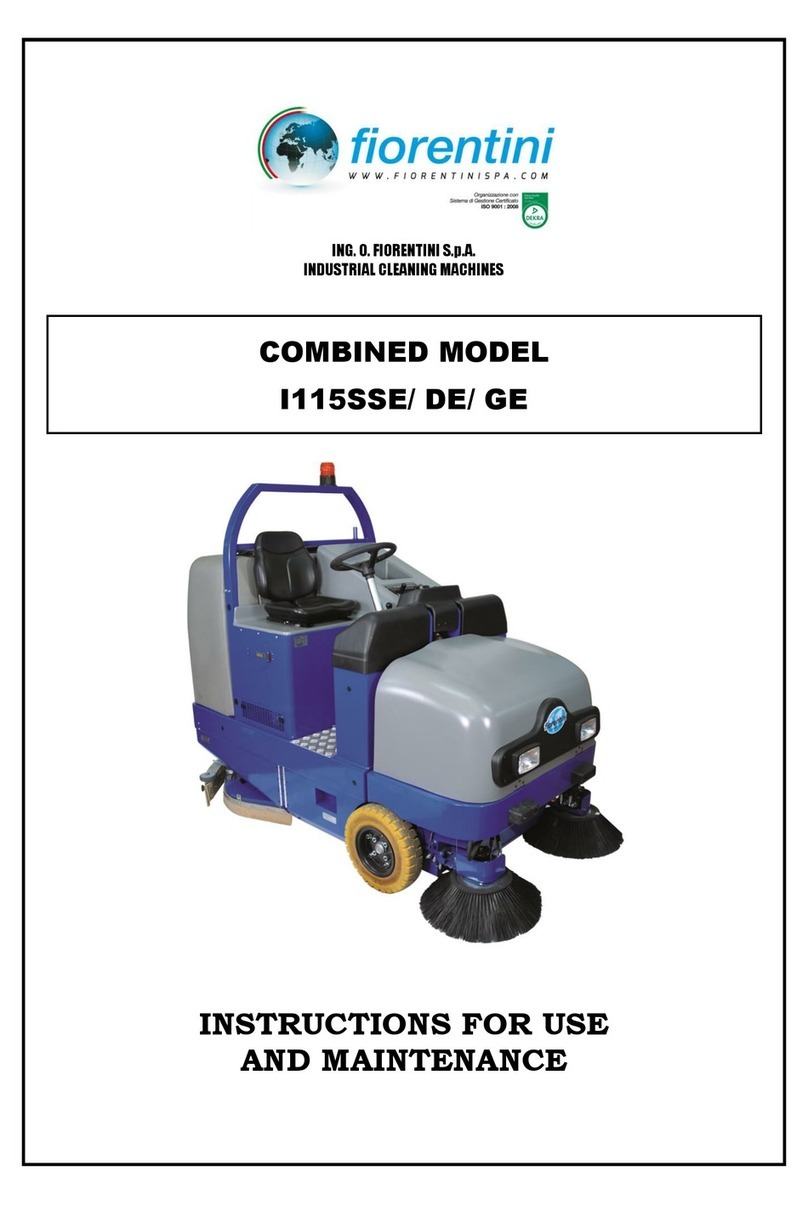 FIORENTINI I115SSDE Instructions for use and maintenance