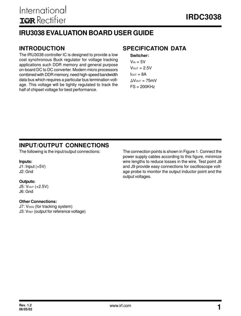 International Rectifier IRU3038 user guide