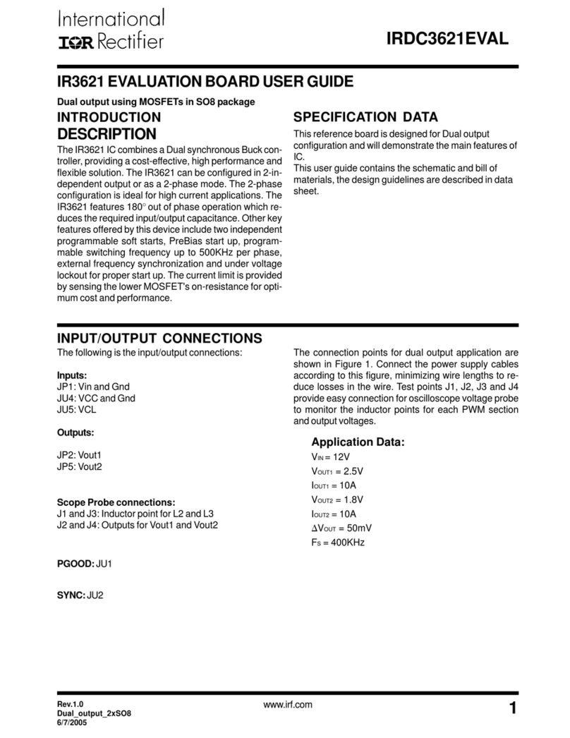International Rectifier IR3621 user guide