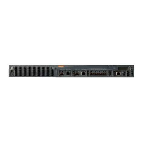 Aruba Networks 7210 User manual