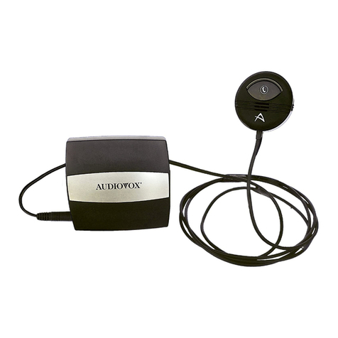 Audiovox CarStream Installation guide & user manual Audiovox CarStream Installation guide & user manual