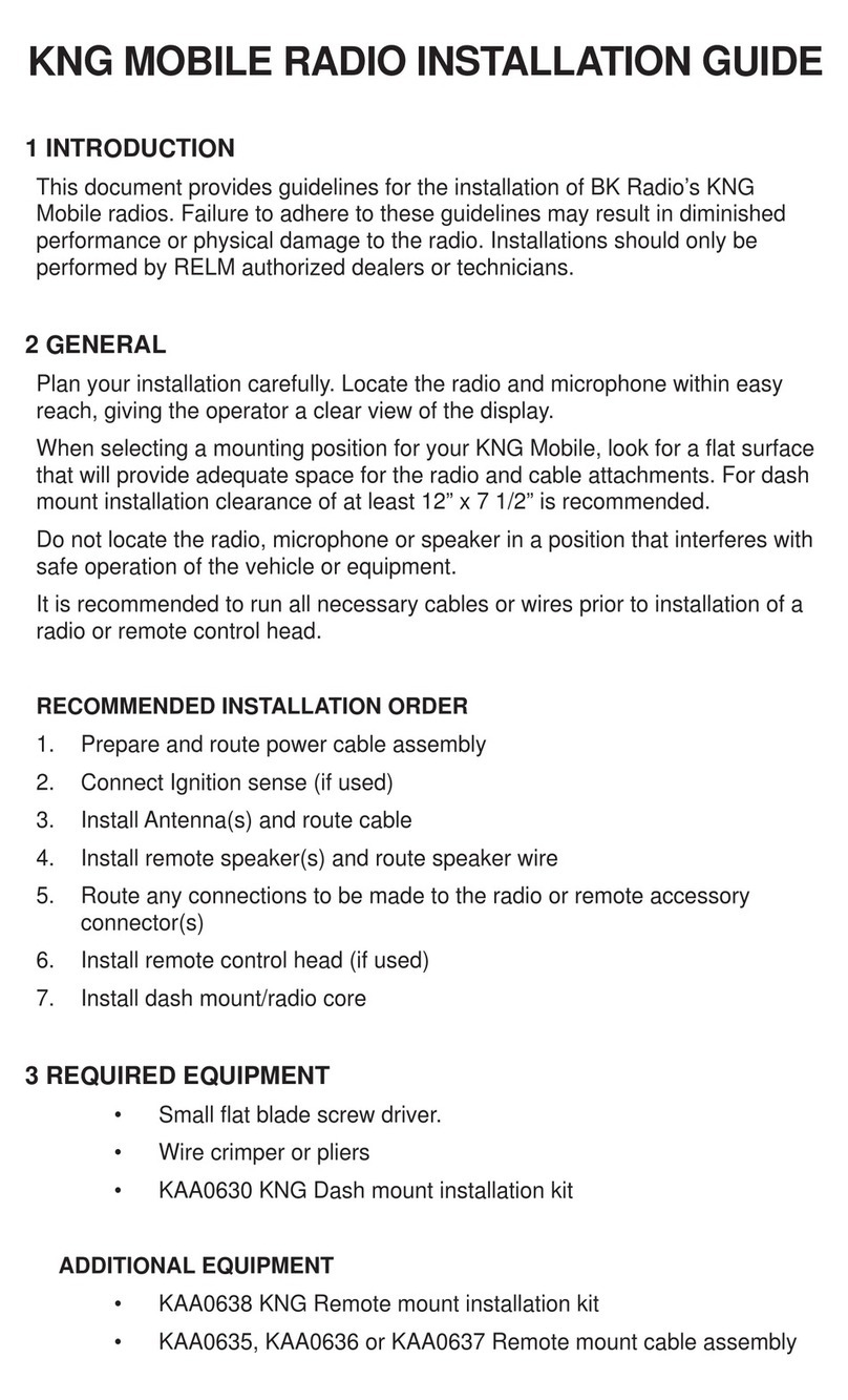 B+K precision KNG Series installation guide