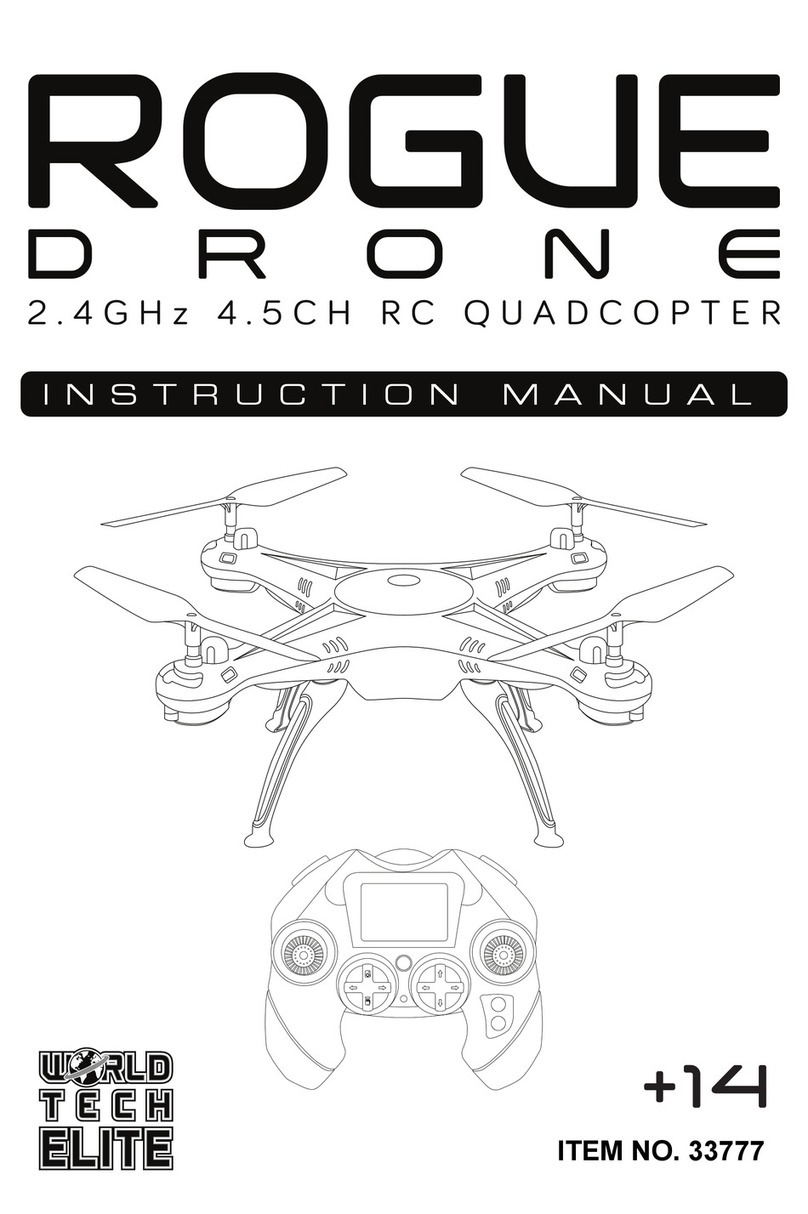 World Tech Toys Pogue Drone User manual