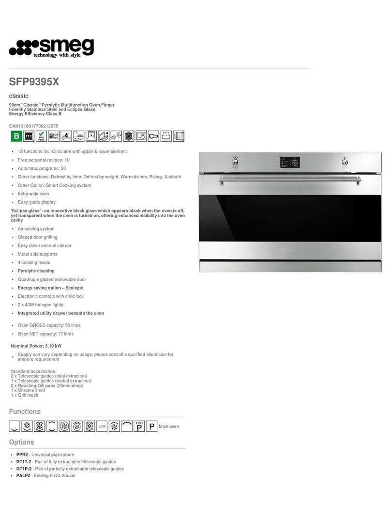 Smeg SFP9395X manual